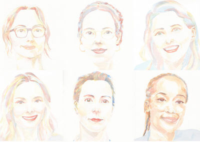 Portraits pour le podcast Girls in Food